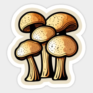 Mushroom Cluster 06 Sticker